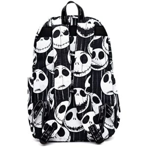 Wondapop Disney Nightmare Before Christmas Jack Skellington 17" Full Size Nylon Backpack