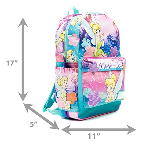 Wondapop Disney Peter Pan Tinkerbell 17" Full Size Nylon Backpack