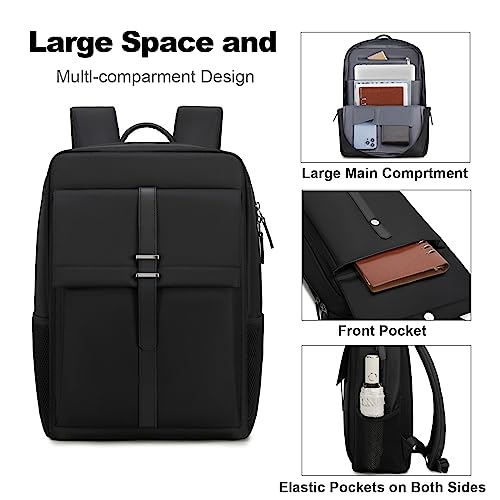 Dobaly Laptop Backpack for Men Women, Water-resistant Laptop Bag 15.6 inch for Work Business Office College