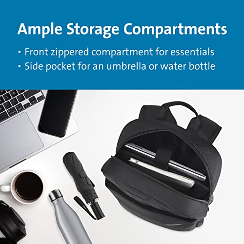 Kensington Simply Portable Lite Backpack, 16-inch Laptop Backpack, Black (K68403WW)