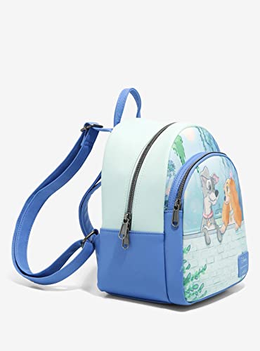 Loungefly Disney Lady And The Tramp Gazing Mini Backpack