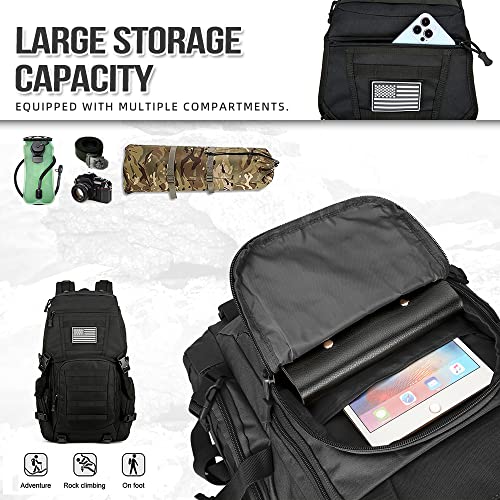 Lovelinks21 Military MOLLE Backpack Outdoor Hiking backpack tactical Gear Tactical Backpack Assault Pack fot Camping Training