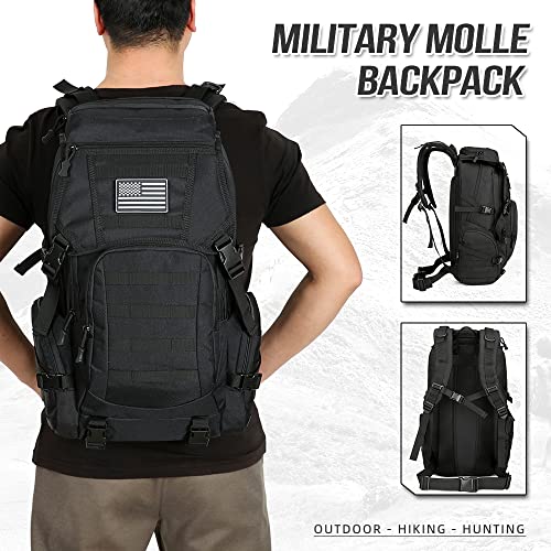 Lovelinks21 Military MOLLE Backpack Outdoor Hiking backpack tactical Gear Tactical Backpack Assault Pack fot Camping Training