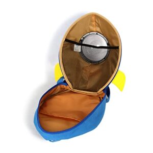 Supercute Kids Rocket Backpack, Toddler Travel Backpack for 3-8 Year Old Boys Girls Waterproof Bookbag for Student (Blue)