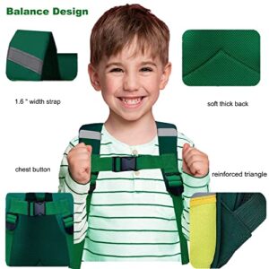 HT HONOR . TRUST Dinosaur Backpack for Boys Kindergarten Elementary Toddler Kids School Bag Children Bookbags 15inch