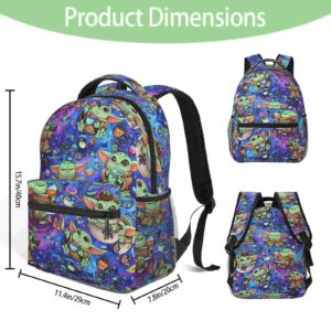 Naegino Anime Backpack Unisex Backpack Cute Backpack for Boys Girls Teens Durable Cartoon Shoulder Bag Cosplay Fans Gifts