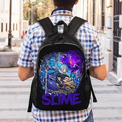 Anime That Time I Got Reincarnated As A Slime Backpack Lightweight Backpacks Unisex Rucksack Fashion Casual Travel Bag