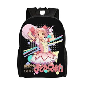 anime puella magi madoka magica backpack lightweight backpacks unisex rucksack fashion casual travel bag