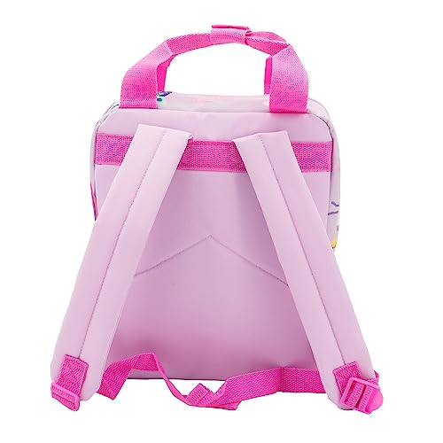 AI ACCESSORY INNOVATIONS Gabby’s Doll House 12” Mini Backpack for girls, Flip Sequin School Bag for Preschool, Pandy Paws Flap Pocket w/3D Ears