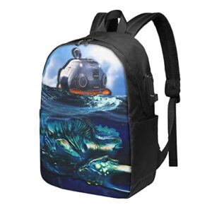 dxdkoala gaming 17 inch laptop backpack unisex travel backpack with usb port bookbag