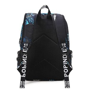 Waterproof Backpack Shark Backpack,Cartoon Shoulder Bag Casual Shark Daypack Backpacks for Boys Girls Teens Adults (Style 4)