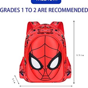 UHOPEMI Waterproof 3D Comic School Backpack for Elementary Students - Lightweight Kids Bookbag Perfect for Boys and Girls