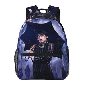 Wednesday Backpack Laptop Backpack Girl Boy Lightweight Backpacks Travel Backpack Men And Women