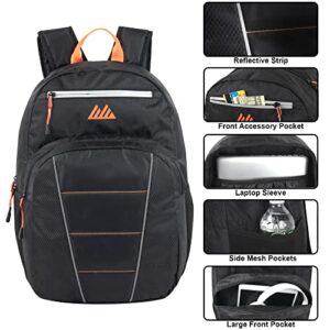 Summit Ridge 24 Pack Wholesale Multipocket Laptop Backpacks Bulk for Adults Homeless