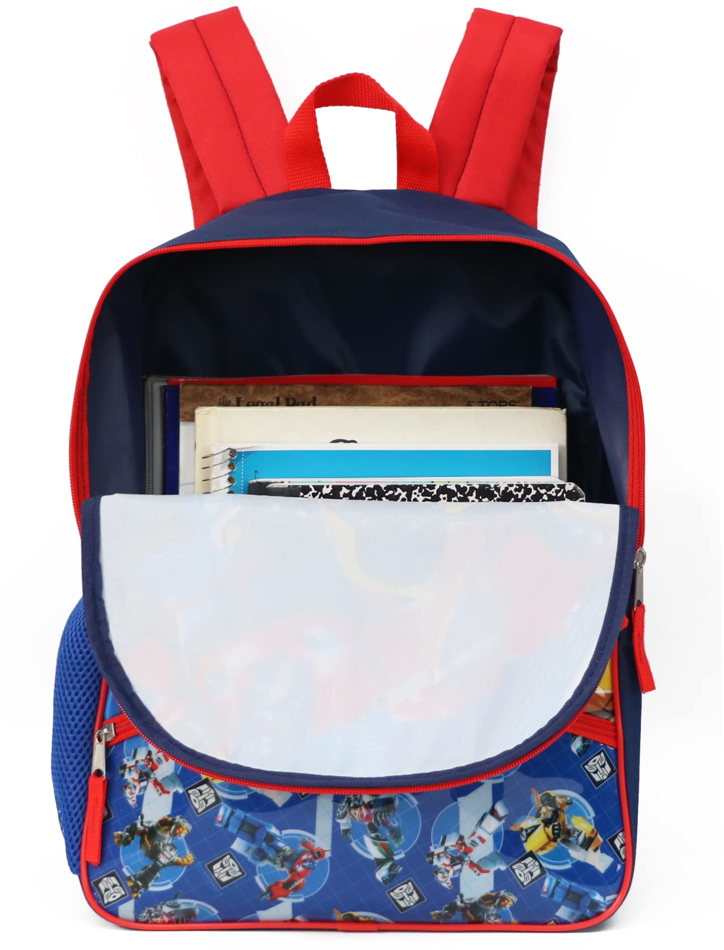 Transformers 16'' Full Size Backpack Lunchbox Set Bookbag School Set