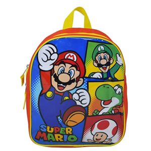 accessory innovations super mario 11" mini backpack- s23nn54976