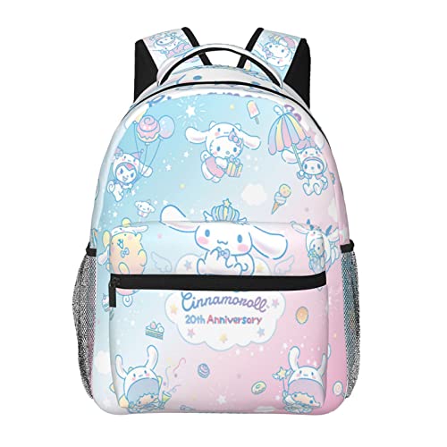 Anime Backpack Casual Daypack Cartoon Bookbag Lightweight Lovely Travel Bag Kawaii Gifts