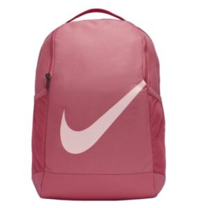 nike sportswear brasilia backpack ba6029-622 size 15x30x40cm 18l pink, pink, 16″ h x 12″ w x 6″ d