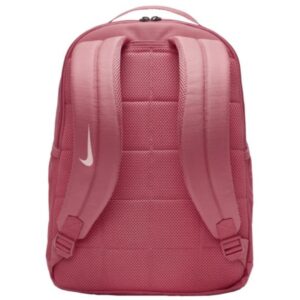 NIKE SPORTSWEAR BRASILIA BACKPACK BA6029-622 Size 15x30x40cm 18L Pink, Pink, 16″ H x 12″ W x 6″ D