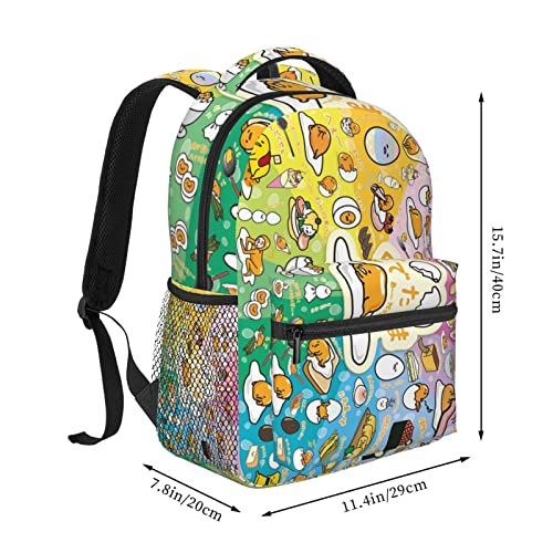 Falak Anime Backpack Laptop Bag Daypack Cartoon Casual Classic Basic Lightweight Backpacks