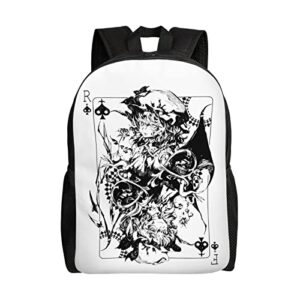 anime touhou-project backpack unisex rucksack one side full backpack fashion casual travel bag lightweight backpacks