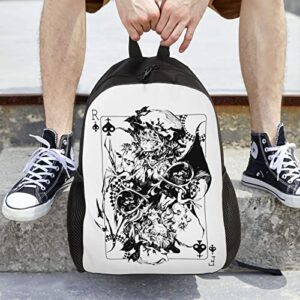 Anime Touhou-Project Backpack Unisex Rucksack One Side Full Backpack Fashion Casual Travel Bag Lightweight Backpacks