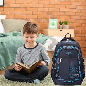 Camouflage Kids Bookbag for Boys, Waterproof Boys Backpacks for Elementary, Camo Durable School Bags