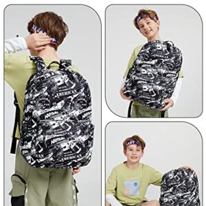 Tpeohan Student Backpack for Boys School Bags Teen Bookbags Back to School Football Backpacks