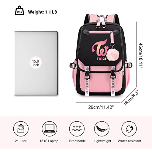 Casual Backpack Laptop Backpack,15.6 Inches College Laptop Bag Travel Outdoor Daypack Bags Vintage Daypacks 11.8 in * 8.26 in * 17.3 in for Twice(HFR10)