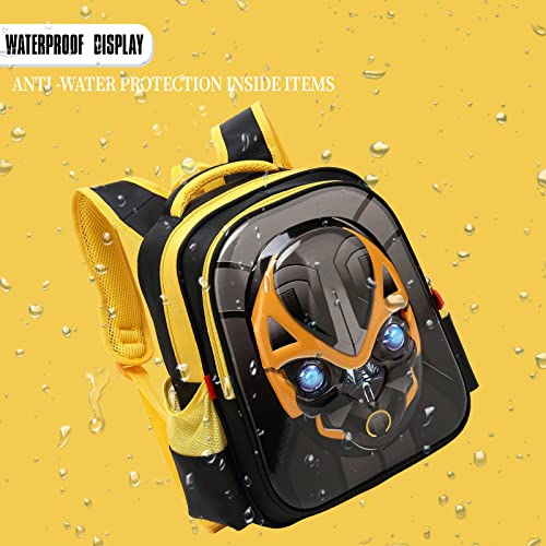 jSvekje 15 Inch Toddler Backpack - Lightweight, Waterproof, Durable, and Fashionable Bag for Kids - Perfect for School Travel and Outdoor Adventures B-Yellow