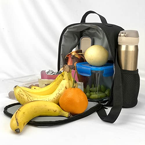 IKBAGVBK Kir.by 3 Pcs Kid Backpack Set，Boys Girls Multifunction Bookbag/Schoolbag with Tote Lunch Box Bag & Pencil Case Box Combo Set