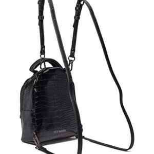 Steve Madden Jake-C Croco Mini Backpack Black One Size