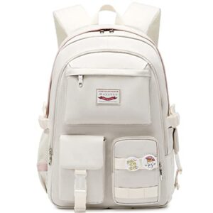 makukke corduroy totes bag bundle| school backpacks for teen girls - laptop backpacks 15.6 inch college bookbag