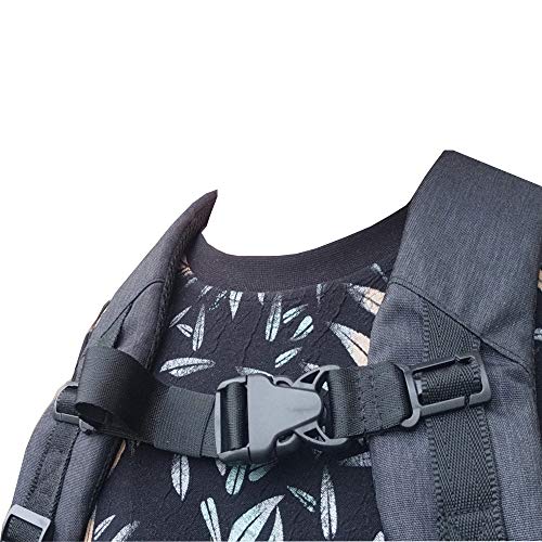 HDHYK Adjustable Backpack Chest Strap Nylon 1 Inch Webbing，Sternum Straps for Backpack（Khaki）