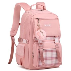 yojoy girls backpacks 15.6 inch laptop school bag backpack for kids toddler girl preschool bookbags elementary travel daypack