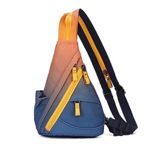 kl928 sling bag - small crossbody backpack shoulder casual daypack rucksack for men women