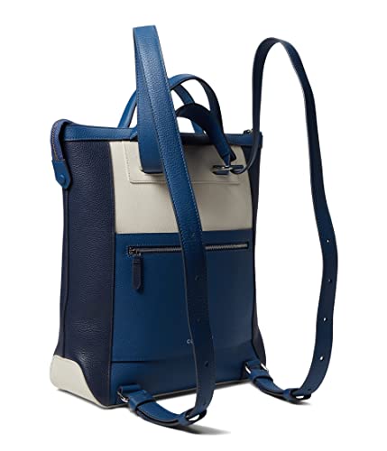 Cole Haan Small Grand Ambition Covertible Lux Backpack Ensign Blue/Navy Blazer/Ivory One Size