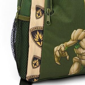 Marvel Groot Backpack For Kids Character Green Travel School Rucksack Bag