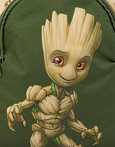 Marvel Groot Backpack For Kids Character Green Travel School Rucksack Bag