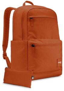case logic uplink recycled backpack, raw copper