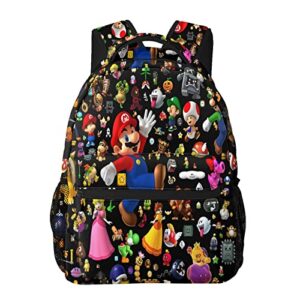jogb cartoon backpack lightweight bookbag travel laptop backpack for boys girls