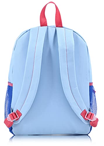 Disney Frozen Girls Backpack for Little Kids | 6 Piece Set Girls Water Bottle Keychains Snack Tote and Knapsack for School