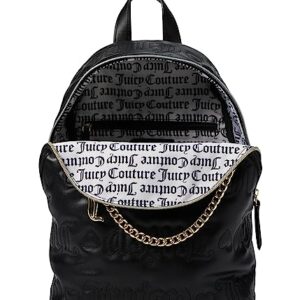Juicy Couture Juicy Puff Backpack Quilting Version Black One Size