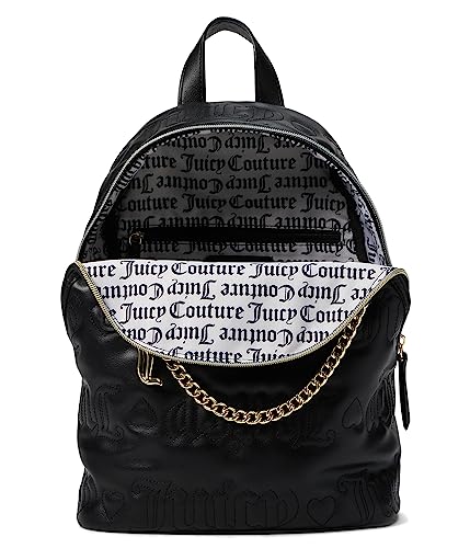 Juicy Couture Juicy Puff Backpack Quilting Version Black One Size