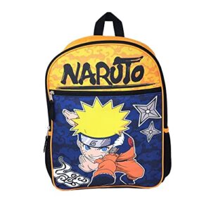 Bioworld Naruto 16" Backpack with 1 front pocket