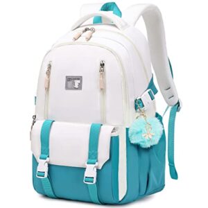 caoroky knight travel laptop backpack for women men elementary middle high school bag college backpacks casaul daypack large bookbags purse for teens girls boys-blue