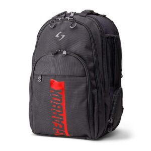 gearbox backpack - core division, red accent
