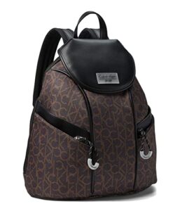 calvin klein sydney backpack brown/khaki/black one size