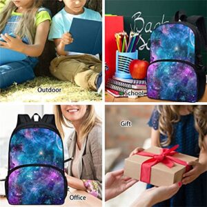 ZFRXIGN Butterfly Mushroom Backpack for School Girls Bookbag School Bags Back Packs Purse for Teens College Students Book Bags Satchel Casual Daypack Rucksack Moon Night