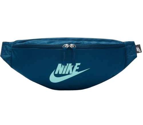 Nike Heritage Hip Pack (Valerian Blue/Light Menta, One Size)